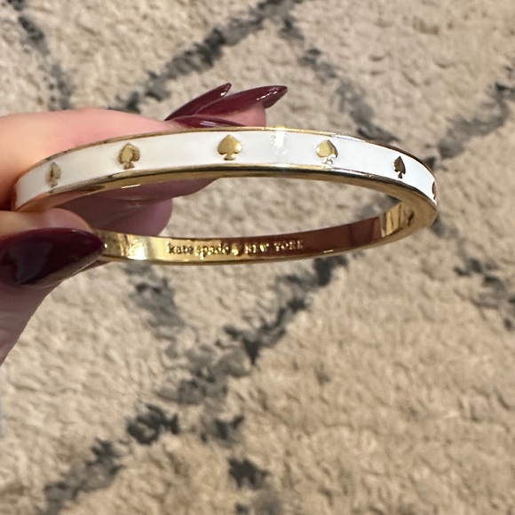 Kate Spade Elegant Pink and White Bangle Lot - Picture 5 of 7